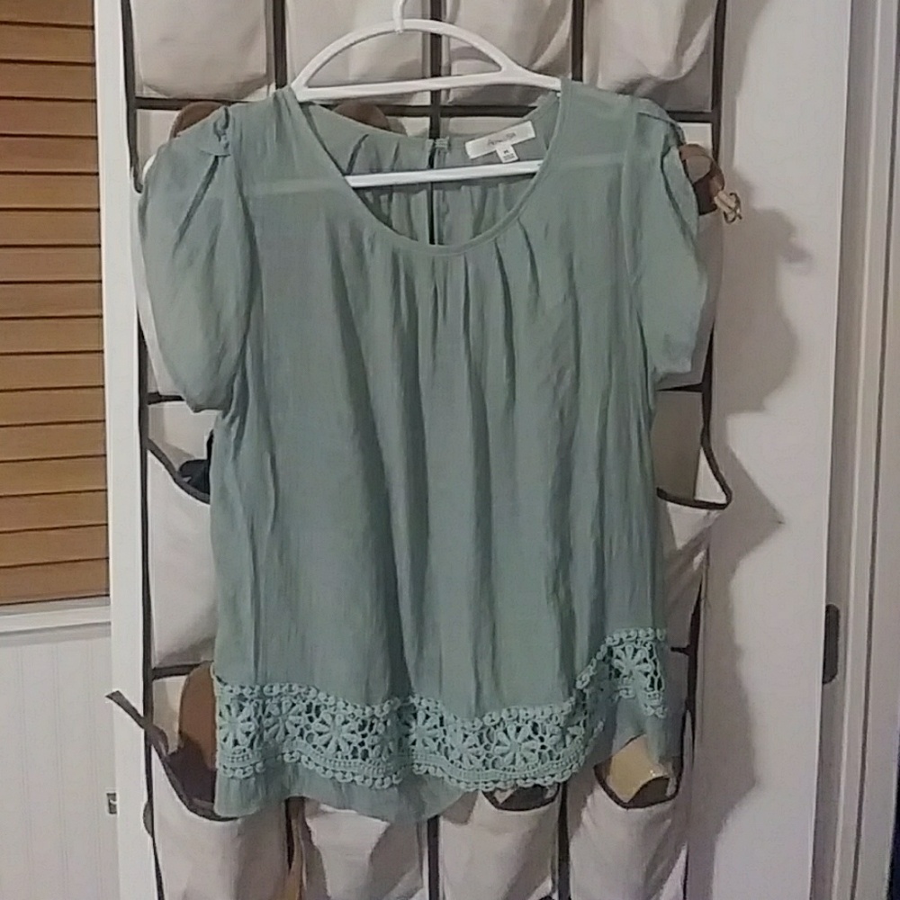 Women's Dusty Blue Blouse